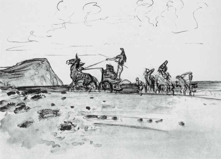  瓦伦丁·亚历山德罗维奇·谢洛夫 Valentin Alexandrovich Serov —— 驾车的娜乌茜卡